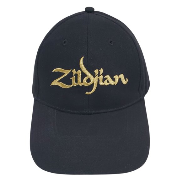 Zildjian 3D Embroidered Classic Gold Logo Baseball Dad Hat Cap Cotton Strap Back - Picture 1 of 10